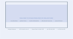 Desktop Screenshot of dumaispediatrics.com